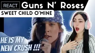REACTING to Guns N' Roses - Sweet Child O' Mine (Axl's Iconic Look & Slash's Legendary Guitar Solo!)
