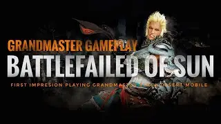 Black Desert Mobile - First Time Playing Grandmaster Battlefiled of Sun Gameplay