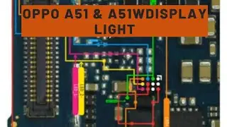 oppo a51 and a51w display light