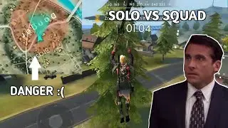 FREE FIRE - RANK SOLO VS SQUAD