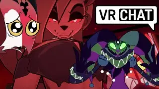 I Flirted With Loona In VRChat | Helluva Boss