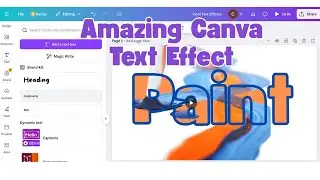 Add Video in Text in Canva | Full Canva Tutorials for Beginners