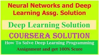 Coursera || Deep Learning : How to solve Neural Networks and Deep Learning Programming Assignment