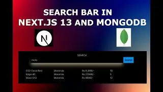 Create a Search Bar in Next.JS 13 and MongoDB