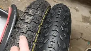 Quick First Look at the 100/80 r16 Moto Tyres I bought for only £30 each!