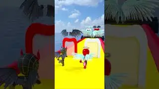 GTA V Destiny Run 2: RED Spidey VS BLACK Spidey - Funny Animation #gta