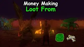 (2021) RuneScape 3 Money Making Guide: LOOT FROM 1 HOUR OF GREEN DRAGONS!