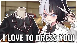 Femboy Tailor Takes Your Measurements For A Custom Outfit ASMR 🧵
