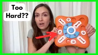 MateeyLife Dog Puzzle Toys, Treat for Mental Stimulation - Too Easy??