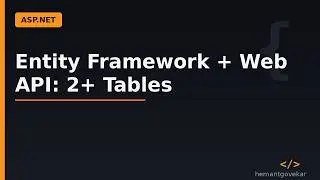 Web Api and Entity Framework with 2 or more tables