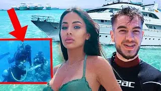 A DAY ON A PRIVATE YACHT IN EGYPT + SCUBA DIVING FOR THE FIRST TIME