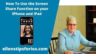 How To Use the Screen Share function on your iPhone and iPad