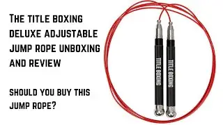 The Title Deluxe Jump Rope Review | Should You Get This Rope?