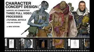 Character Concept design MEGA_pack.