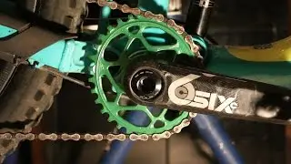 Absolute Black - Oval Cinch Chain Ring - Install and Impressions