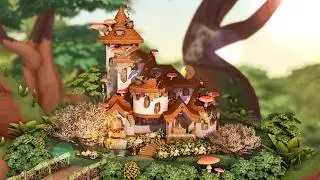 Enchanted By Nature Fairy Home No CC Stop Motion | The Sims 4