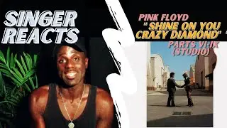 Singer Reacts… Pink Floyd Shine On You Crazy Diamond Pt. VI-IX
