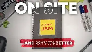 Attending an IN PERSON Game Jam (And Why It's Better)