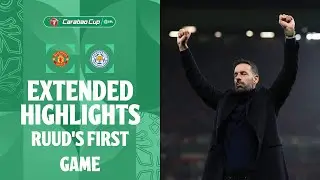RUUD'S FIRST GAME! | Manchester United v Leicester City extended highlights
