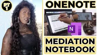 How to Make a OneNote Trial Litigation Mediation Notebook
