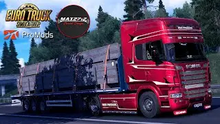 ETS2 - Max2712's new Scania 6-Series 520 DC16 engine | RJL Scania R | Promods