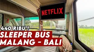 Cuma 440 RIBU  ! Nyobain "Hotel Berjalan" dari Malang ke Bali.. | Sleeper Bus J99