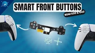 Smart front buttons PS5 Controller | Clicky front buttons für deinen Dualsense Controller 030 & 040
