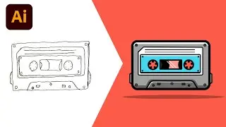 Sketch to Vector (Adobe Illustrator iPad)
