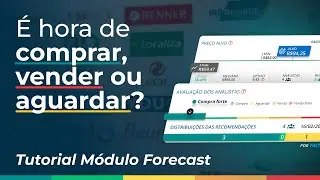 VALE3: É hora de COMPRAR, VENDER ou AGUARDAR? | Tutorial Módulo Forecast