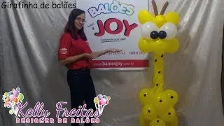 Girafinha de balões - Balões Joy
