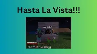 Entombing My Friend Live in Minecraft