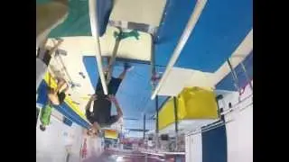 Stutz on Pbars with GoPro