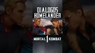 HOMELANDER | Diálogos #12 | Español Latino #shorts #mortalkombat #gaming #homelander #mk1