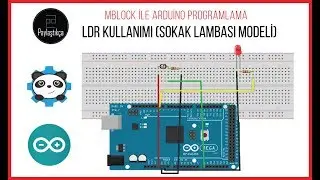 13 - Mblock ile Arduino Programlama - LDR Kullanımı (Sokak Lambası Modeli)