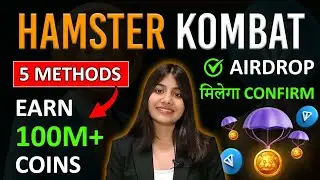 Top 5 Methods to earn maximum Hamster coins ! In hindi