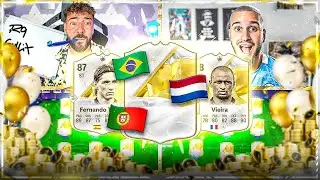 NEIN NIEMALS ☠️🚨 ICON PACK Squad Builder Battle ESKALIERT🔥🔥 Wakez vs IamTabak