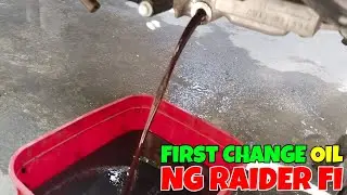FIRST CHANGE OIL NG RAIDER FI🔥
