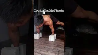 How to Straddle Planche #Myanmar #fitness #calisthenics #bodybuilding