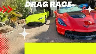 Z06 VS Aston Martin street race