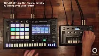 Pionner DJ Toraiz SP-16&AS-1 Tutorial for EDM | #3 Making Drop Lead Pattern