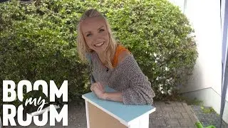 Langweilige Schranktüren lackieren und bekleben | Boom My Room | sixx