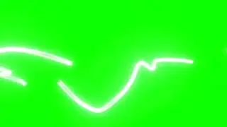 Sound Wave Green Screen - White