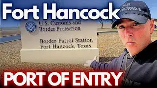 MIGRANT CRISIS. Fort Hancock Port of Entry. Texas.