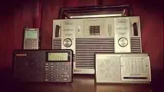 Vatican Radio 11700 kHz on Barlow Wadley XCR-30, Tecsun PL-368, XHDATA D-219 and XHDATA D-109