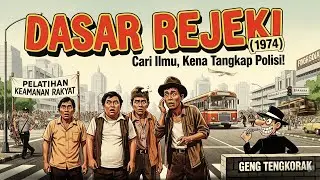 Dasar Rejeki (1974) Petualangan Gila Pemuda Desa Yang Disangka Teroris di Jakarta!!