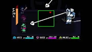 Deltarune Chapter 1 - Chaos King Battle + Ending #deltarune #tobyfox #games #chaosking