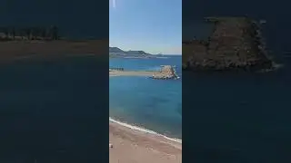 Praia de Marseille de cima da roda gigante!