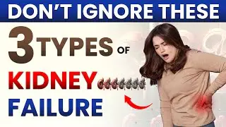 Kidney Failure WARNING! Learn About These Critical Types | Chronic Kidney Disease Stages