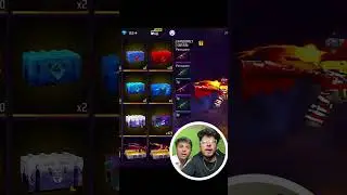 Challenging Tsg Jash To Open Rarest😱 Crates🗳️| Insane Challenge - Garena Free Fire 