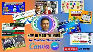 How to Make Thumbnail Using Canva | Canva Thumbnail Tutorial